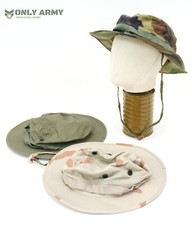 US Army Style Bush Hat Sun Hat Tropical Jungle Hat Boonie Cap Desert Woodland