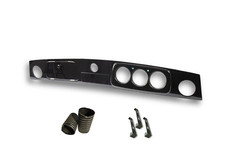 Classic Mini Dashboard , Brackets , Vent Set , Black RHD 3+1 | Made to Order