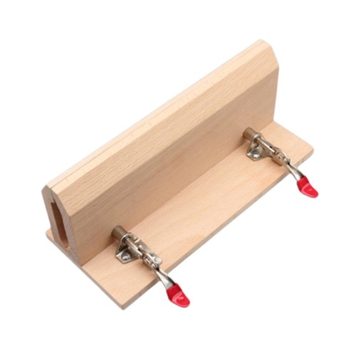 Wooden clamp for leather - clamp,