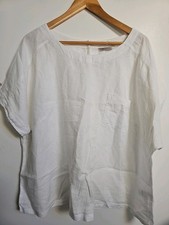 M&S Linen Relaxed Blouse Top