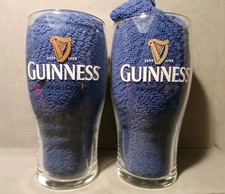 2 x Guinness Pint Glasses