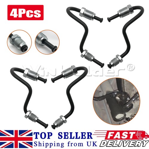 4pcs brake line - pipes, rear