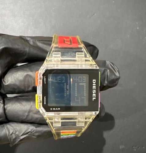 Diesel digital watch - ,, clear