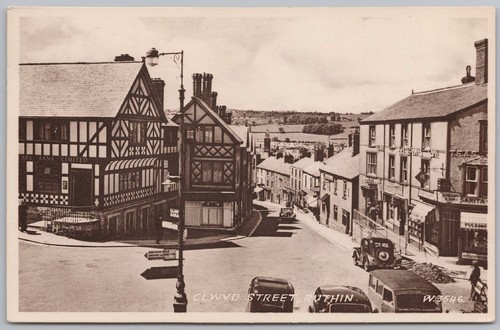 Ruthin denbighshire old motor - ruthin,