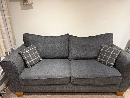 Scs theo fabric seater sofa - theo,