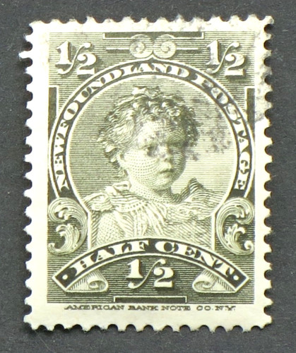 Newfoundland 1897 cent - 1/2,