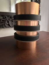 GEC mid century copper cylinder ceiling light fitting 1963