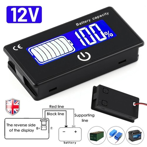 Dc12v led digital voltmeter - led,