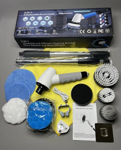8 In 1 Electric Spin Scrubber