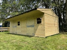 Mobile 12x24 Stable Block / Field shelter - Timber Building