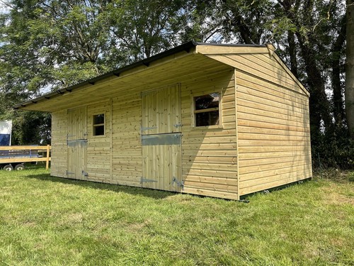 Mobile 12x24 stable block - 12x24,