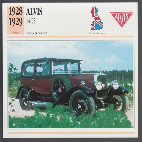 1928 1929 alvis - 1928-1929, british
