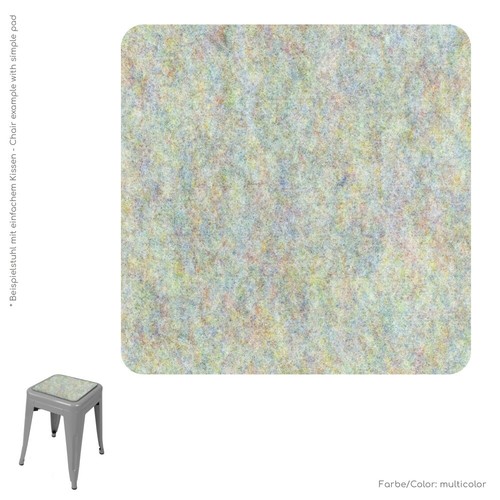 Eco felt pad - eco, 4mm
