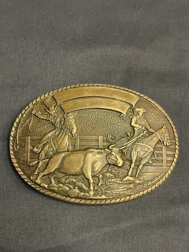 Vintage tony lama - brass, belt
