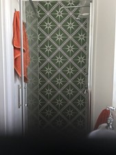 Waterproof, Moroccan, porcelain shower tiles. About 3 sq metres