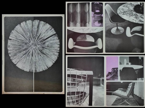 Rare french design brochure - design,