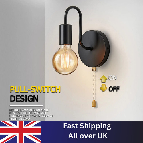 Vintage industrial black - black, wall
