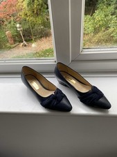 Gabor Women Navy Shoes Leather Size 3
