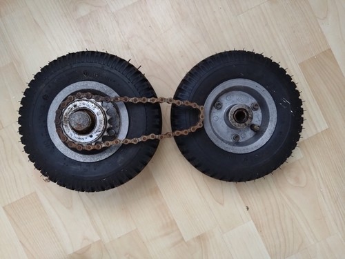 Mini moto wheels pair - mini, pair,