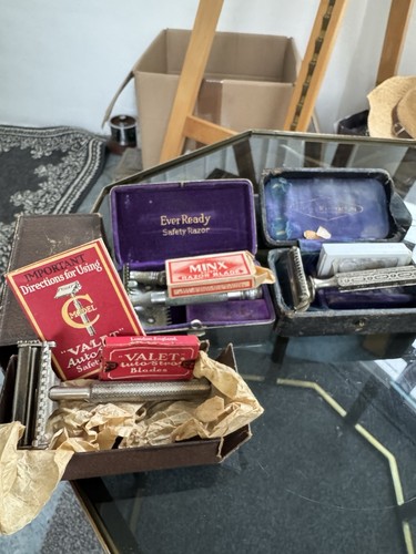 Set vintage cased - of,