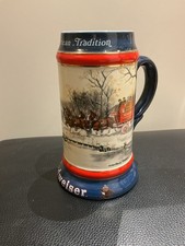 Rare Vintage 1990 Budweiser Stein