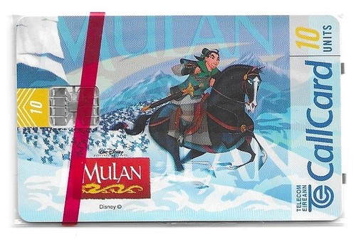 Disney mulan callcard - disney,