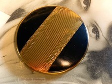 Small melissa black and gold - black,