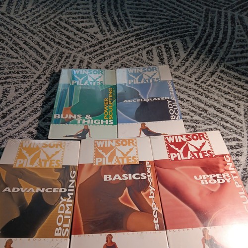 Lot winsor pilates vhs - 5,
