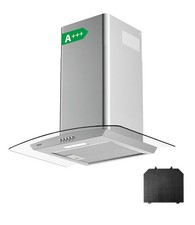 CIARRA CBCS6506B Curved Glass