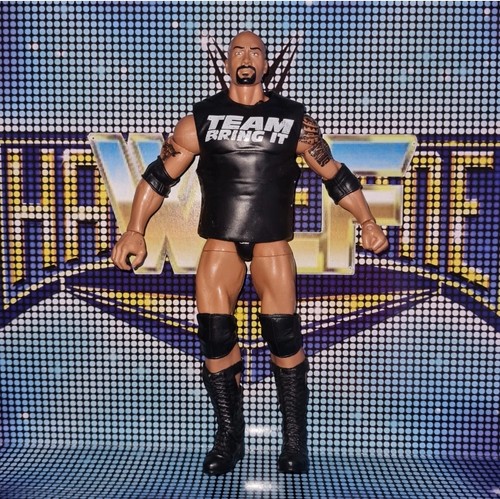 The rock wwe mattel - the,