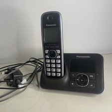 Panasonic KX-TG6621E Single Cordless Telephone Phone & Answer Machine *Tested*