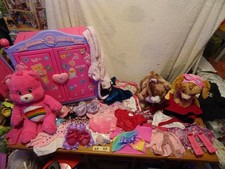 Build a Bear Wardrobe And Clothes, Shoes,Bundle Job Lot