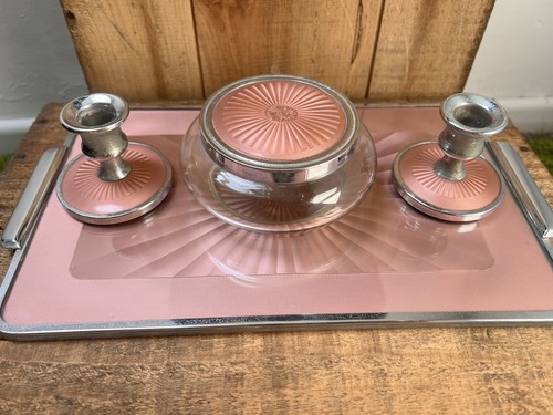 Vintage art deco pink - art,
