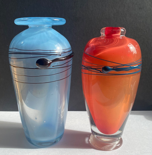 Glass vases art - vases,