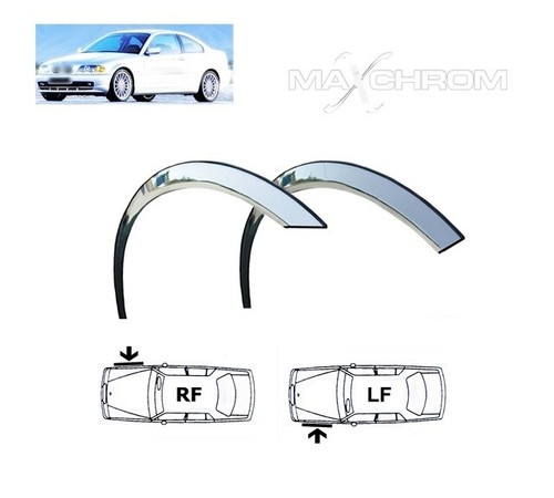 Front chrome wheel arch - wheel, trim