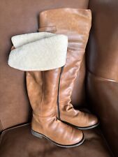 Duo Over The Knee Fur Lined Boots - Riding Style Size 7