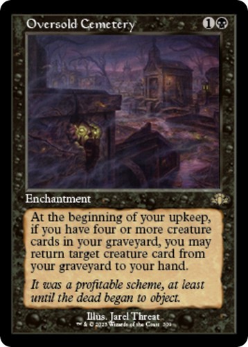 Oversold cemetery retro - oversold,