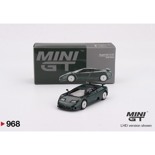 Minigt bugatti eb110 - bugatti, verde