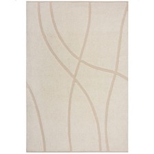 DUNELM Asim Abstract Wool Rug