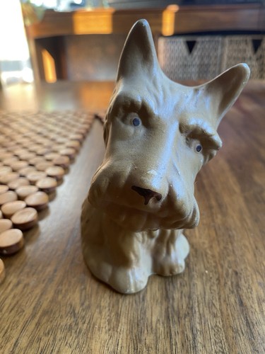 Vintage ceramic scotty westie - vintage, scotty/westie