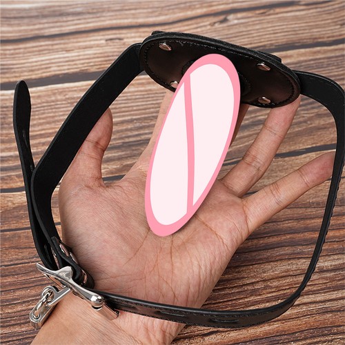 Leather mouth gag - mouth, sexy