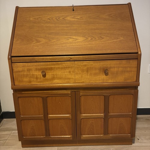 Vintage nathan teak bureau - vintage,