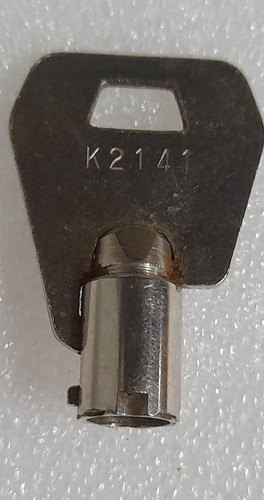 Vintage tubular key k2141 - vintage,