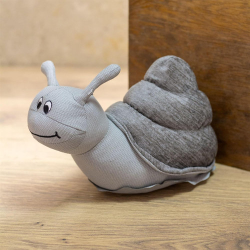 Reginald snail doorstop fabric - reginald,