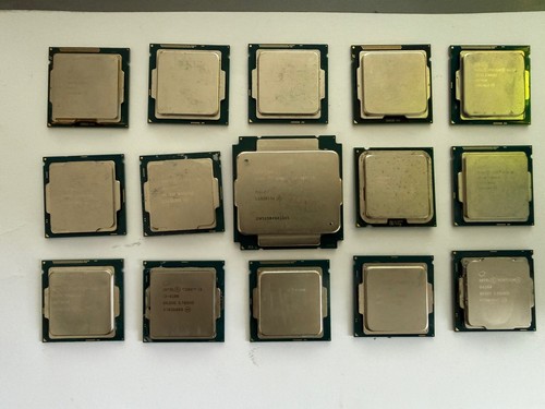 15x intel cpu processor joblot - 15x,