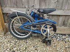 Vintage  Dahon Classic Folding Bike – 3-Speed Sturmey Archer (Blue)