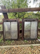 Vintage Carron Cast Iron Windows 18x24 – Industrial Reclaimed Glass Frames