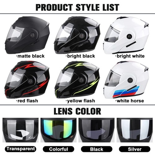 Flip motorcycle helmet dot - flip,