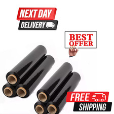 6 STRONG ROLLS BLACK PALLET