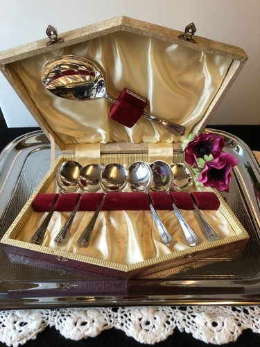 Vintage canteen silver - canteen,